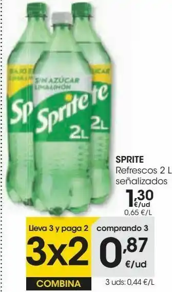 Eroski Sprite refrescos oferta