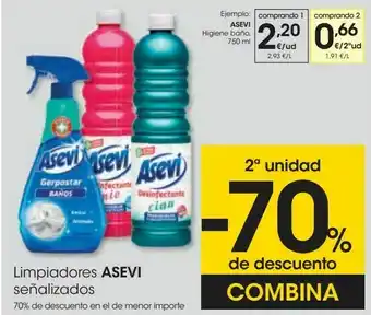 Eroski Limpiadores asevi oferta