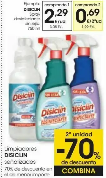 Eroski Limpiadores disiclin oferta