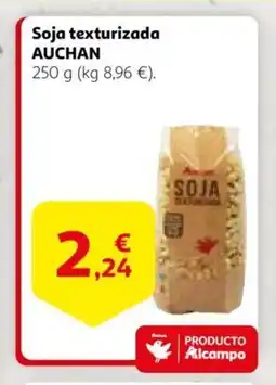 Alcampo Soja texturizada AUCHAN oferta