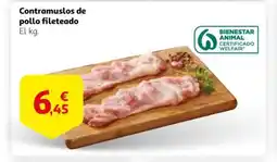 Alcampo Contramuslos de pollo fileteado oferta