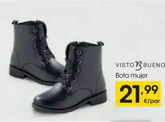Eroski Bota mujer oferta