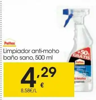 Eroski Pattex limpiador anti-moho baño sano oferta