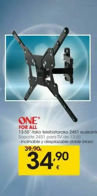 Eroski Soporte para tv oferta