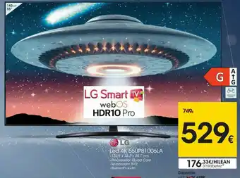 Eroski Smart tv led 55'' webos hdr10 pro lg oferta
