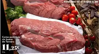 Gadis Carne para asar sin hueso de ternera oferta