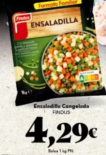 Gadis Findus - ensaladilla congelada oferta