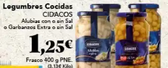 Gadis Cidacos - legumbres cocidas oferta