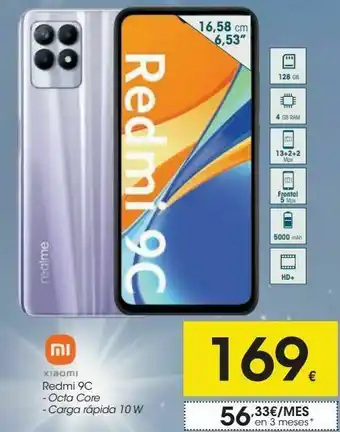 Eroski Smartphones xiaomi redmi 9c oferta