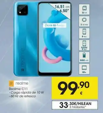 Eroski Smartphones realme c11 oferta