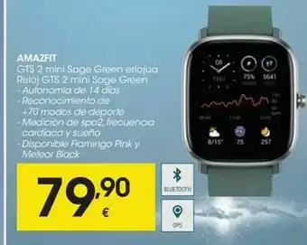 Eroski Relojes gts 2 mini sage green oferta