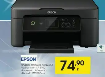 Eroski Impresora multifunción xp 3100 epson oferta