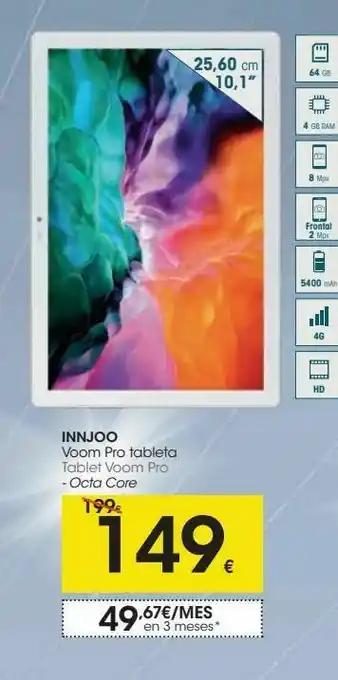 Eroski Tablet voom pro oferta