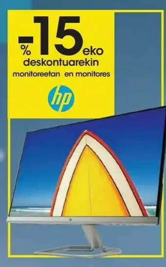 Eroski Monitor hp oferta