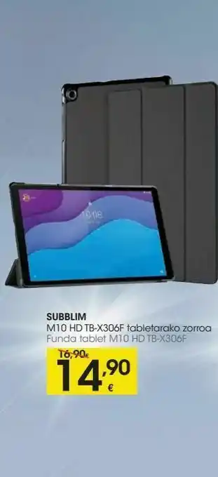 Eroski Fundas tablet m10 subblim oferta