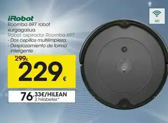 Eroski Robot aspirador irobot oferta
