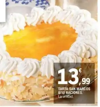 E.Leclerc TARTA SAN MARCOS 8/10 RACIONES oferta