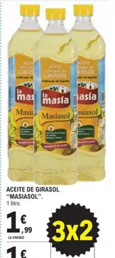 E.Leclerc ACEITE refinado de GIRASOL oferta