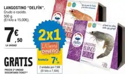 E.Leclerc LANGOSTINO "DELFÍN”. oferta