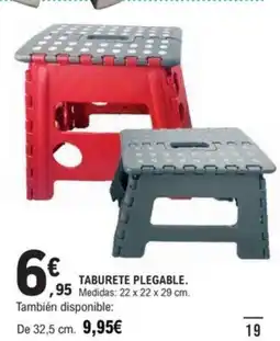 E.Leclerc TABURETE PLEGABLE. oferta