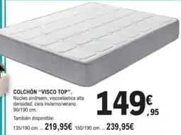 E.Leclerc COLCHON "VISCO TOP". oferta