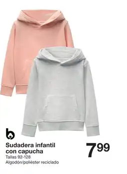 Zeeman Sudadera infantil con capucha oferta