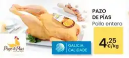 Eroski PAZO DE PÍAS Pollo entero oferta