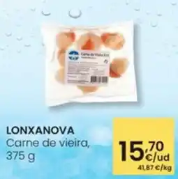 Eroski LONXANOVA Carne de vieira, 375 g oferta