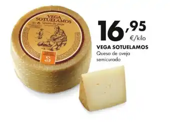 Supermercados Lupa VEGA SOTUELAMOS Queso de oveja semicurado oferta