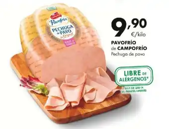 Supermercados Lupa Pavofrio de CAMPOFRÍO Pechuga de pavo oferta