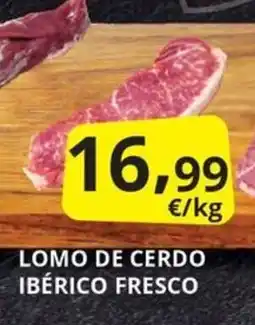 Supermercados MAS LOMO DE CERDO IBÉRICO FRESCO oferta