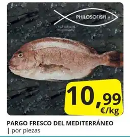 Supermercados MAS PARGO FRESCO DEL MEDITERRÁNEO oferta