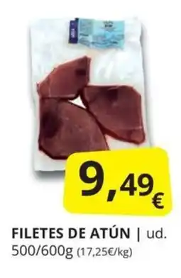 Supermercados MAS FILETES DE ATÚN oferta