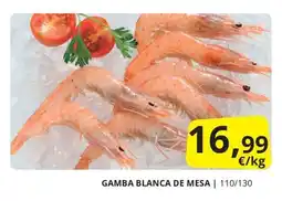 Supermercados MAS GAMBA BLANCA DE MESA oferta