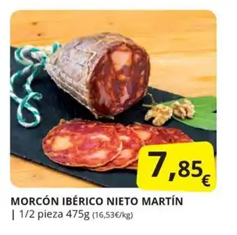 Supermercados MAS MORCÓN IBÉRICO NIETO MARTÍN oferta