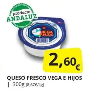 Supermercados MAS QUESO FRESCO VEGA E HIJOS oferta