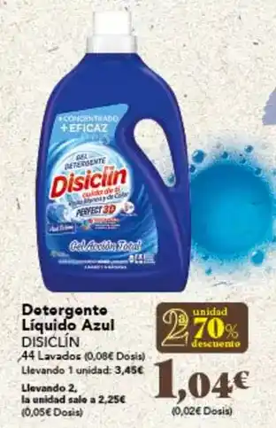 Gadis Disiclin - detergente líquido azul oferta