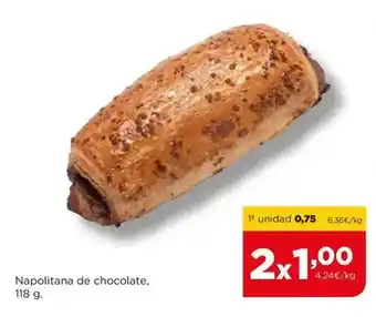 Alimerka Napolitana de chocolate oferta