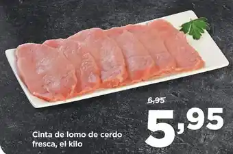 Alimerka Cinta de lomo de cerdo fresca oferta