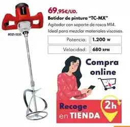 BricoCentro Batidor de pintura tc-mx oferta