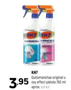 Coviran Kh7 - quitamanchas original u oxy effect pistola oferta