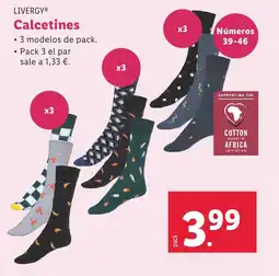Lidl Calcetines oferta