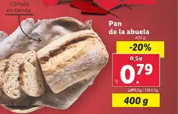 Lidl Pan de la abuela oferta