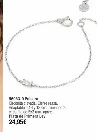 Cristian Lay 56963-9 Pulsera Plata De Primera Ley oferta