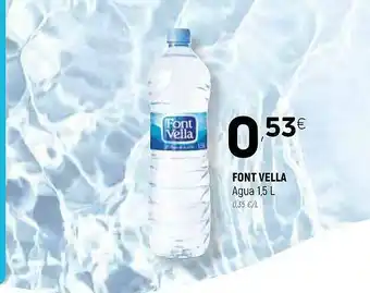 Coviran Font Vella Agua 1,5l oferta