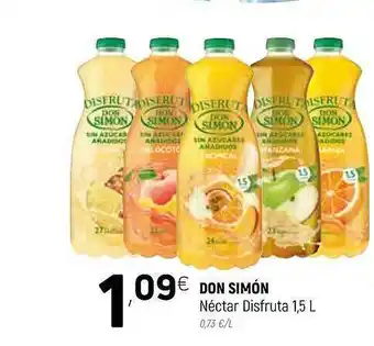 Coviran Don Simón Néctar Disfruta Naranja Piña O Melocotón 1,5L oferta