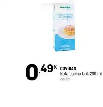 Coviran Coviran Nata Cocina Brik 200ml oferta