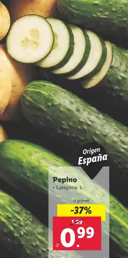 Lidl Pepino oferta
