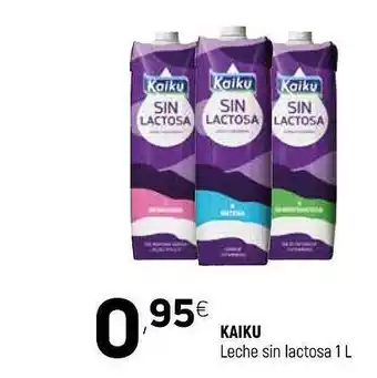 Coviran Kaiku Leche Sin Lactosa 1l oferta
