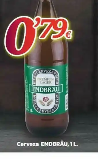 Alsara Supermercados Cerveza Emdbräu 1l oferta
